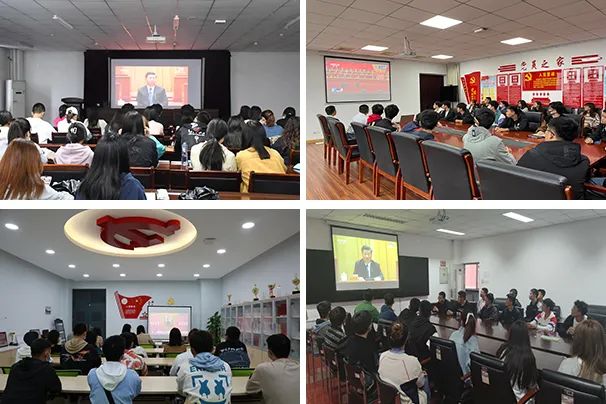 贝博师生集中收看纪念辛亥革命110周年大会